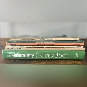Vintage Gardening Books from Southern Living & Better Homes and Gardens